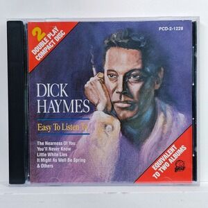 Dick Haymes Easy To Listen To CD 1990 Pair Records PCD-2-1228 Vocal‎ Jazz Pop